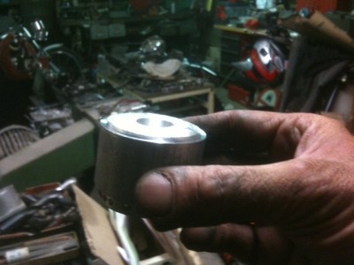 barre d'alu de départ